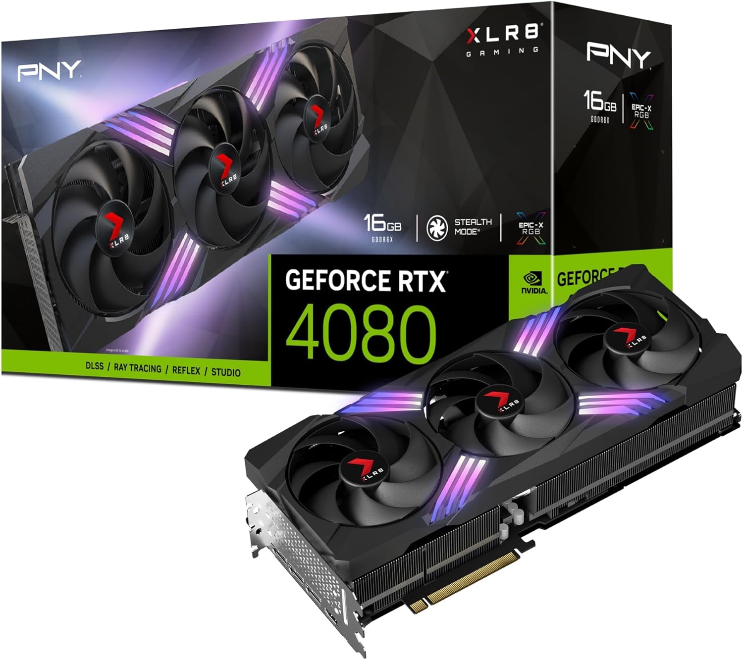 PNY GeForce RTX 4080 Super™ 16GB XLR8 Gaming VERTO™