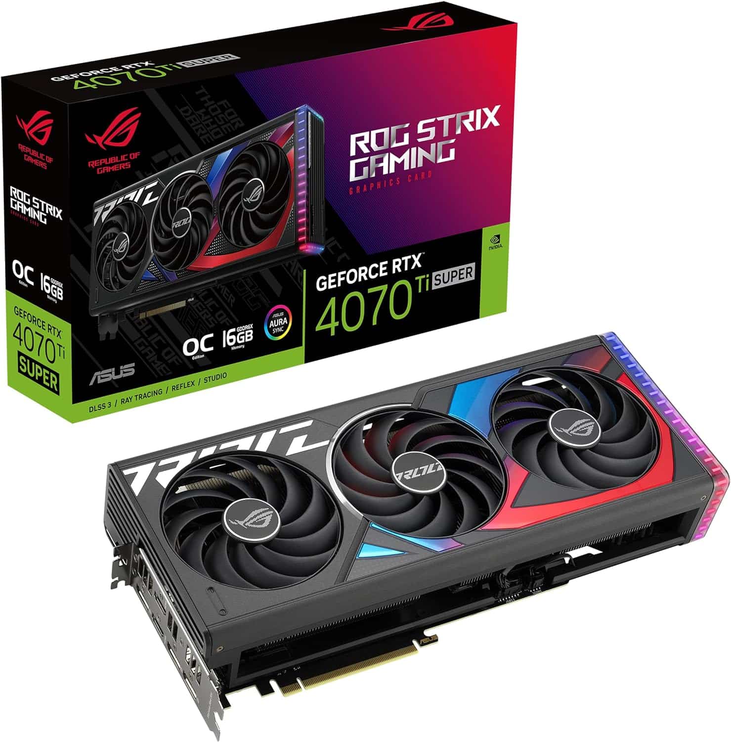 ASUS ROG Strix GeForce RTX 4070 Ti Super OC Edition