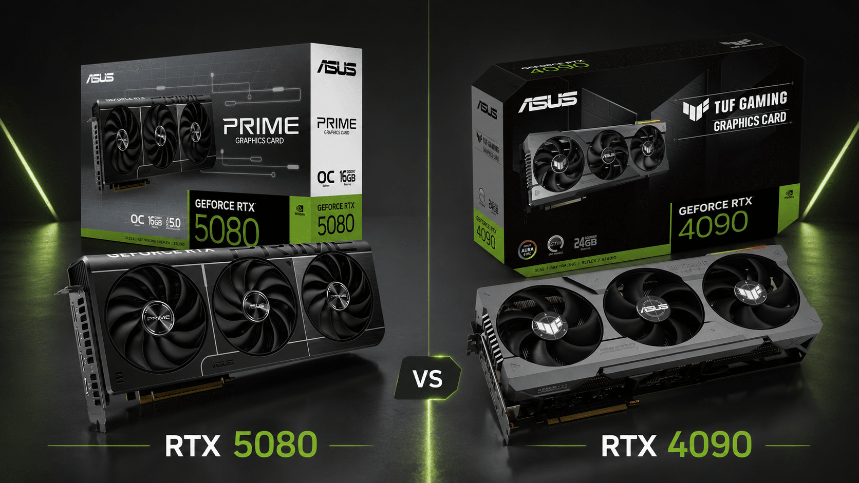 RTX 5080 vs RTX 4090